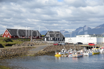 Hafen von Djupivogur, Island