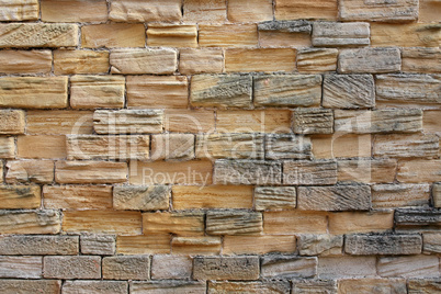 Sandsteinmauer