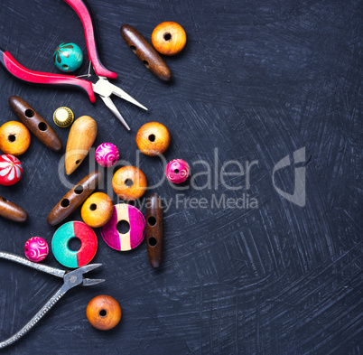 Set of beads for creativity
