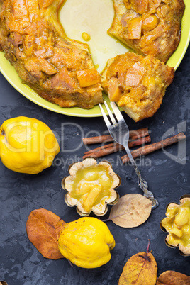 traditional pies quince tarts