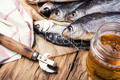 beer with fish