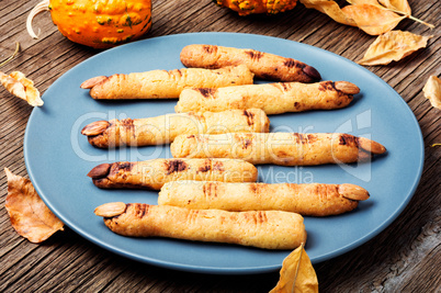 Homemade halloween cookies