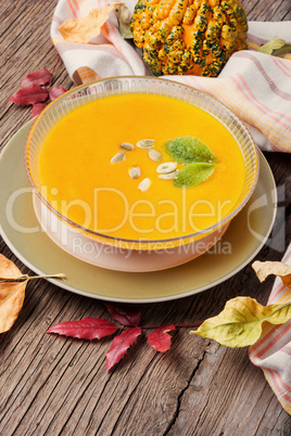 Autumn squash soup