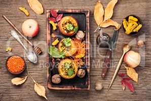 Baked autumn apples