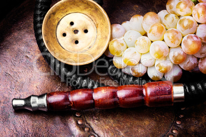 Hookah with aroma grapes