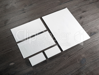 Blank corporate identity