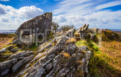 Roc'h Trevezel summit of Brittany