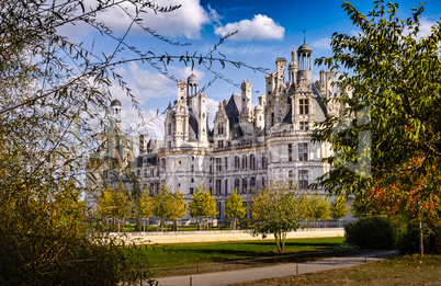 Chateau de Chambord from the garden