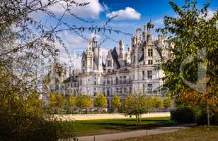 Chateau de Chambord from the garden