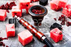 Oriental shisha with watermelon