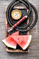 Oriental shisha with watermelon