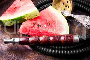 Oriental shisha with watermelon