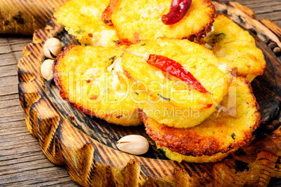 Autumn muffins from zucchini