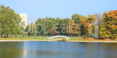 park in autumn