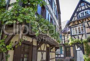 City of Gengenbach, half-timbered houses
