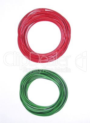 two coil of wire