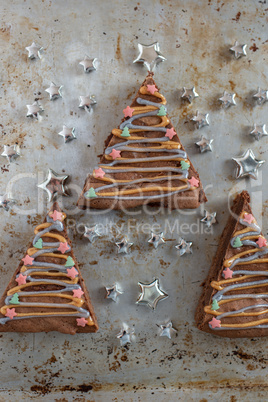 Weihnachtliche Brownies