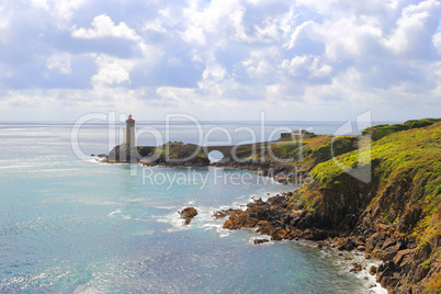 Phare du Petit Minou vu depuis la côte