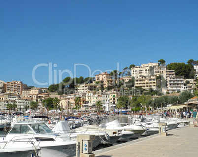 Hafen von Port de Soller, Mallorca