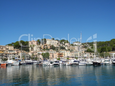 Hafen von Port de Soller, Mallorca