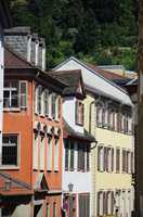 Hausfassaden in Heidelberg