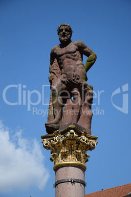 Herkulesbrunnen in Heidelberg