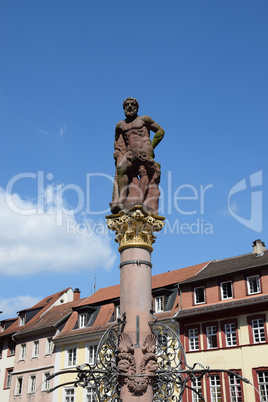 Herkulesbrunnen in Heidelberg