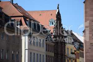 Hausfassaden  in Heidelberg