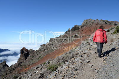 Wandern am Roque de los Muchachos, La Palma