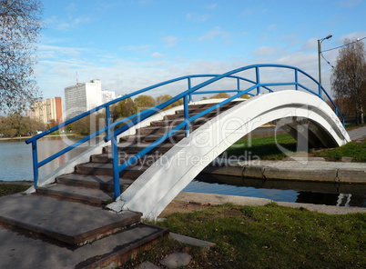 bridge over pond