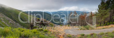 Camino de Santiago trail, Asturias, Spain