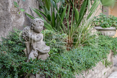 Sculpture in the garden