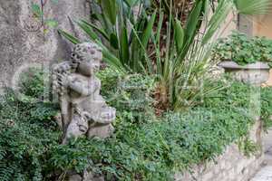Sculpture in the garden