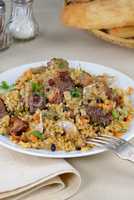 Bulgur with meat