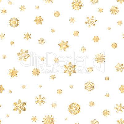 Christmas seamless pattern Winter Holiday snow background