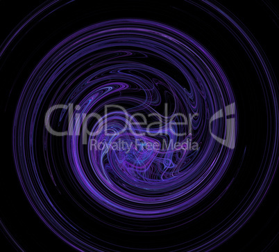 image of one Digital Fractal on Black Color image of one Digital Fractal on Black Color