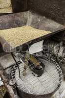 Old mill for grinding cereals