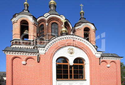 church on sky background