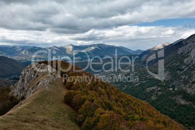 Abruzzo National Park from the top