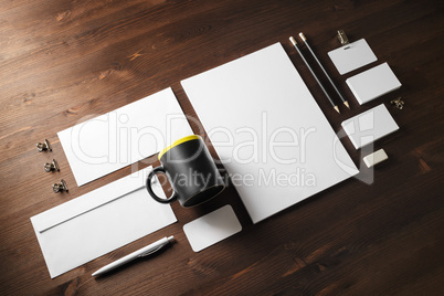 Blank corporate identity