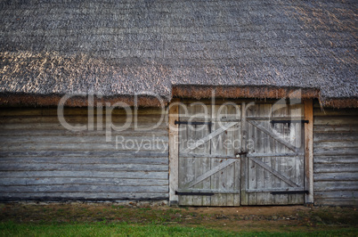 Old wooden barn