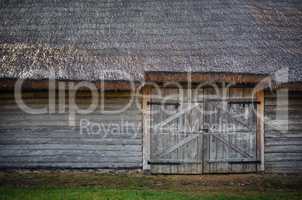 Old wooden barn