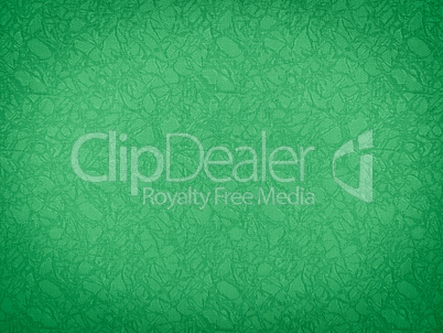 Textile green abstract background with implicit ornament