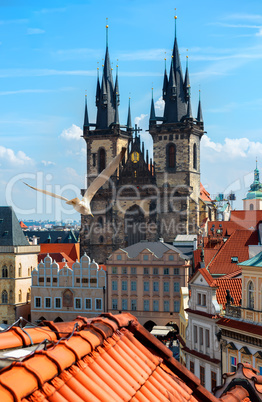 Tynsky cathedral Prague