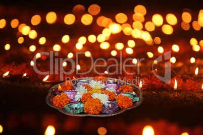Hindu Ritual in Diwali