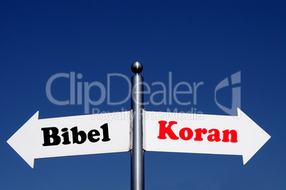 Bibel oder Koran