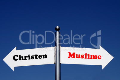 Christen oder Muslime