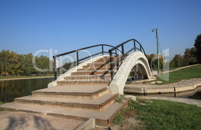 bridge over pond