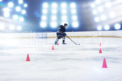 Composite image of hockey