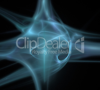image of one Digital Fractal on Black Color image of one Digital Fractal on Black Color